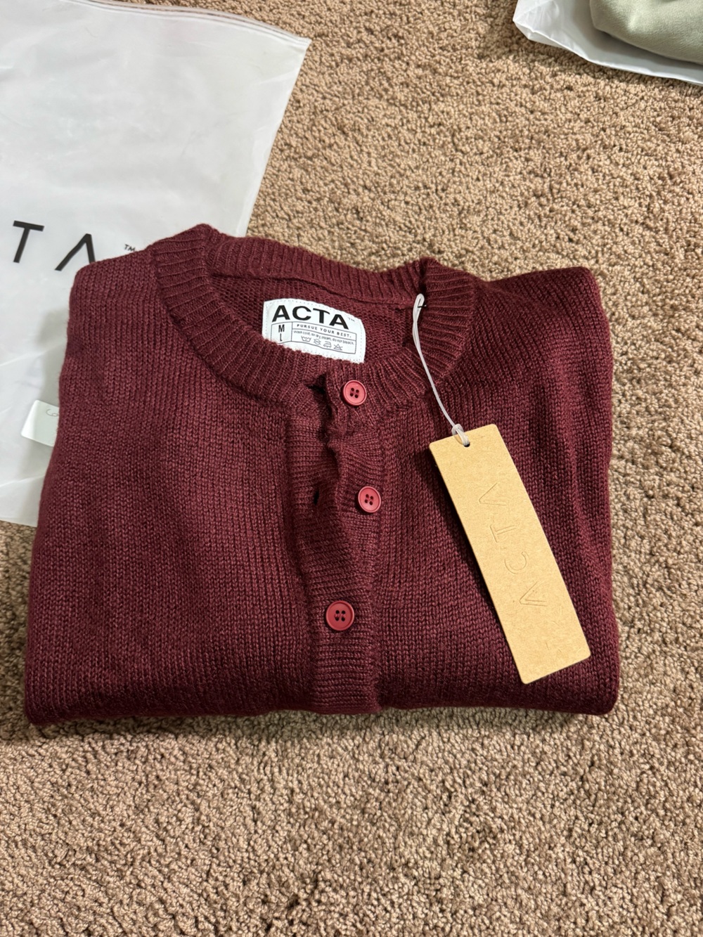 ACTA Ember Cardigan M/L
